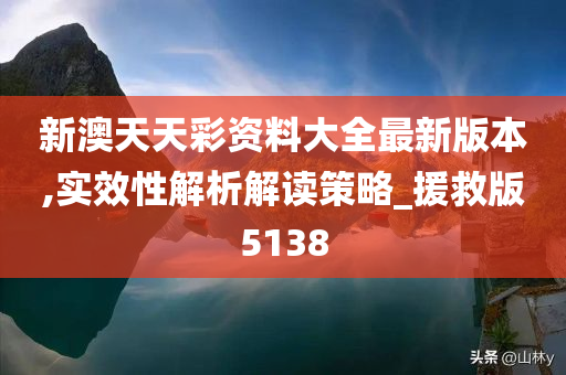 新澳天天彩资料大全最新版本,实效性解析解读策略_援救版5138