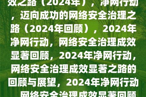 净网行动，迈向成功的显著成效之路（2024年），净网行动，迈向成功的网络安全治理之路（2024年回顾），2024年净网行动，网络安全治理成效显著回顾，2024年净网行动，网络安全治理成效显著之路的回顾与展望，2024年净网行动，网络安全治理成效显著回顾与展望