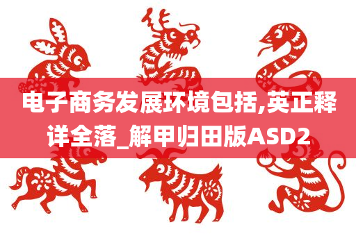 电子商务发展环境包括,英正释详全落_解甲归田版ASD2