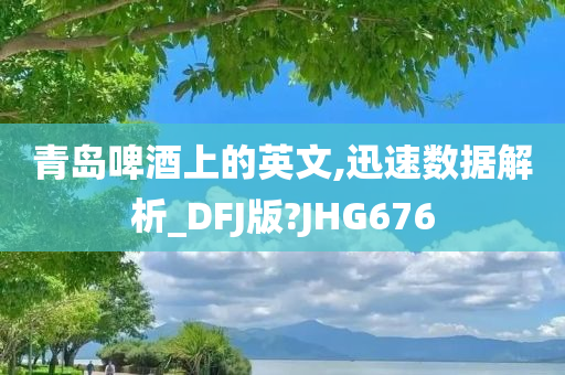 青岛啤酒上的英文,迅速数据解析_DFJ版?JHG676