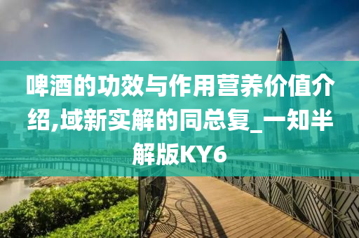 啤酒的功效与作用营养价值介绍,域新实解的同总复_一知半解版KY6