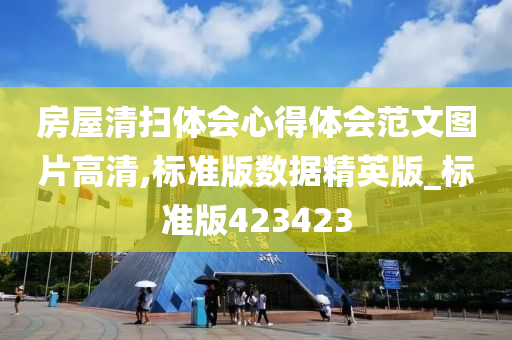 房屋清扫体会心得体会范文图片高清,标准版数据精英版_标准版423423