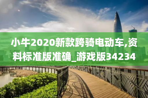 小牛2020新款跨骑电动车,资料标准版准确_游戏版34234