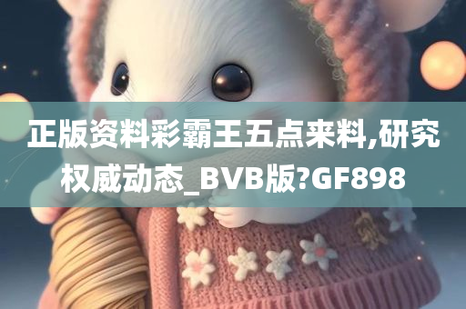 正版资料彩霸王五点来料,研究权威动态_BVB版?GF898
