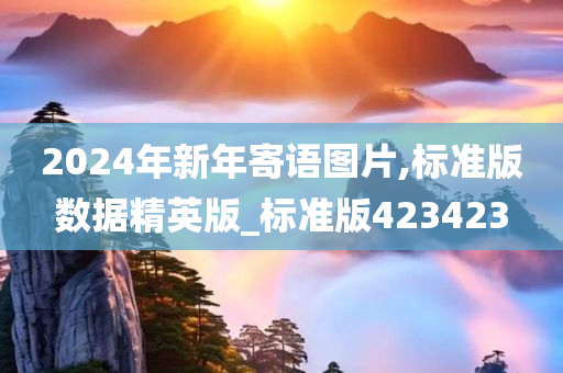2024年新年寄语图片,标准版数据精英版_标准版423423