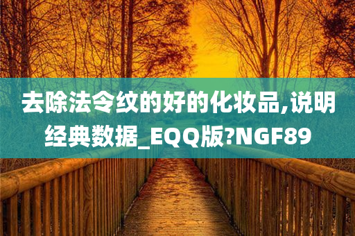 去除法令纹的好的化妆品,说明经典数据_EQQ版?NGF89