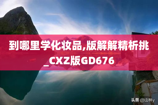 到哪里学化妆品,版解解精析挑_CXZ版GD676