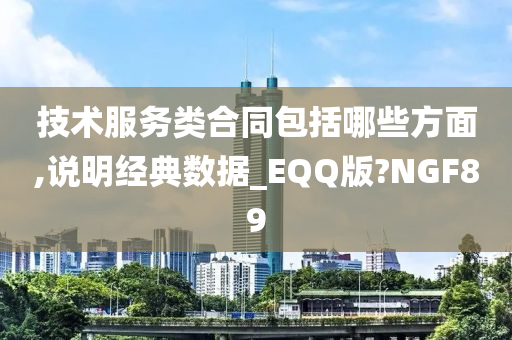 技术服务类合同包括哪些方面,说明经典数据_EQQ版?NGF89
