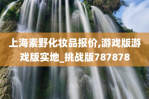 上海素野化妆品报价,游戏版游戏版实地_挑战版787878
