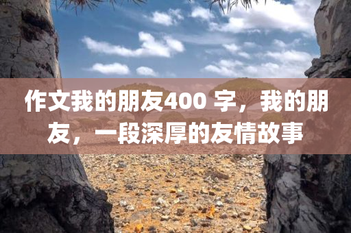 作文我的朋友400 字，我的朋友，一段深厚的友情故事