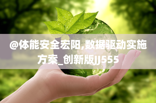 @体能安全宏阳,数据驱动实施方案_创新版JJ555