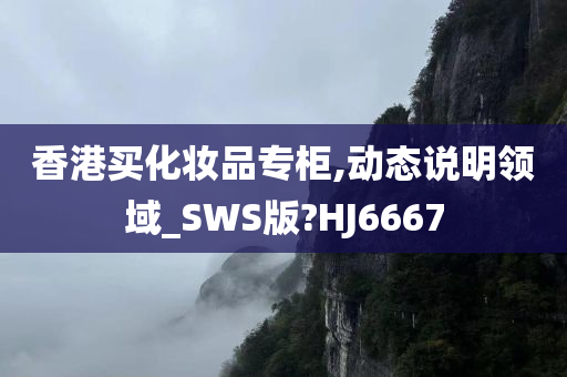 香港买化妆品专柜,动态说明领域_SWS版?HJ6667