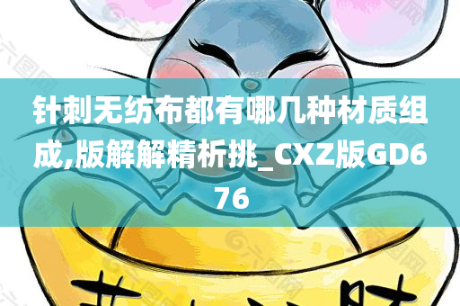针刺无纺布都有哪几种材质组成,版解解精析挑_CXZ版GD676
