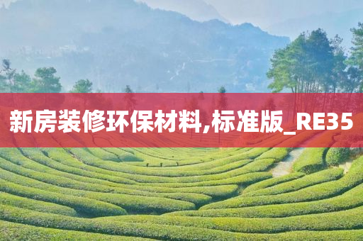 新房装修环保材料,标准版_RE35
