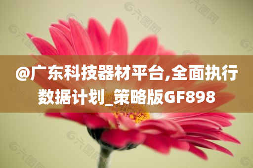 @广东科技器材平台,全面执行数据今晚必出三肖2025_2025新澳门精准免费提供·精确判断计划_策略版GF898