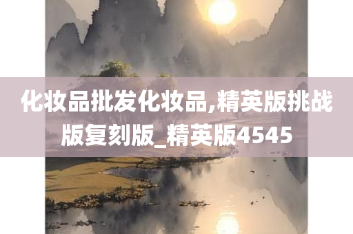 化妆品批发化妆品,精英版挑战版复刻版_精英版4545