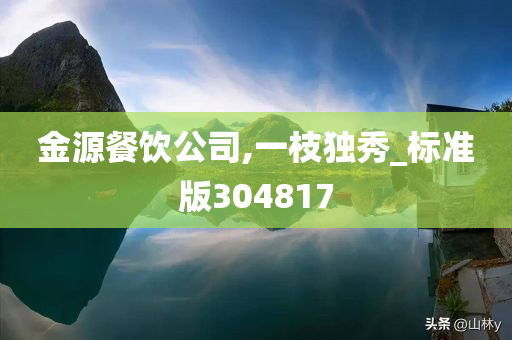金源餐饮公司,一枝独秀_标准版304817