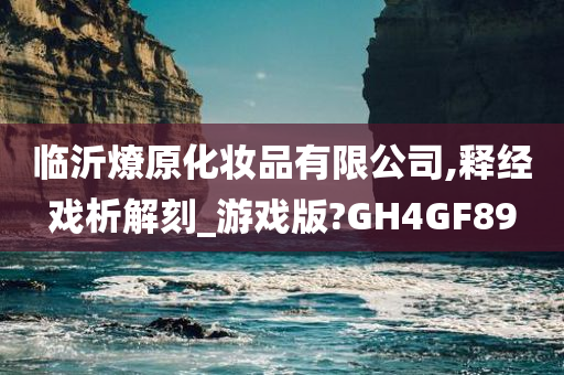 临沂燎原化妆品有限公司,释经戏析解刻_游戏版?GH4GF89