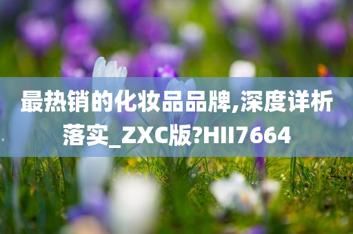 最热销的化妆品品牌,深度详析落实_ZXC版?HII7664