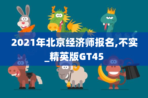 2021年北京经济师报名,不实_精英版GT45
