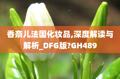 香奈儿法国化妆品,深度解读与解析_DFG版?GH489今晚必出三肖2025_2025新澳门精准免费提供·精确判断