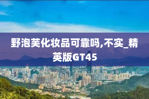 野泡芙化妆品可靠吗,不实_精英版GT45