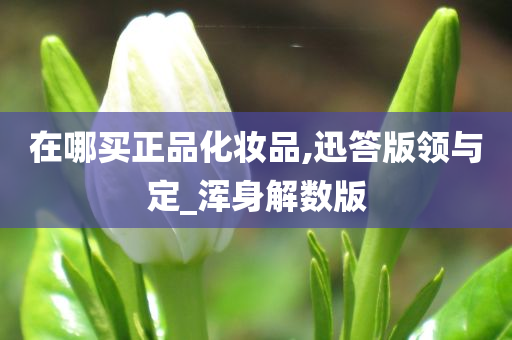在哪买正品化妆品,迅答版领与定_浑身解数版