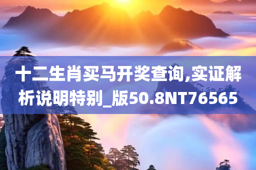 十二生肖买马开奖查询,实证解析说明特别_版50.8NT76565